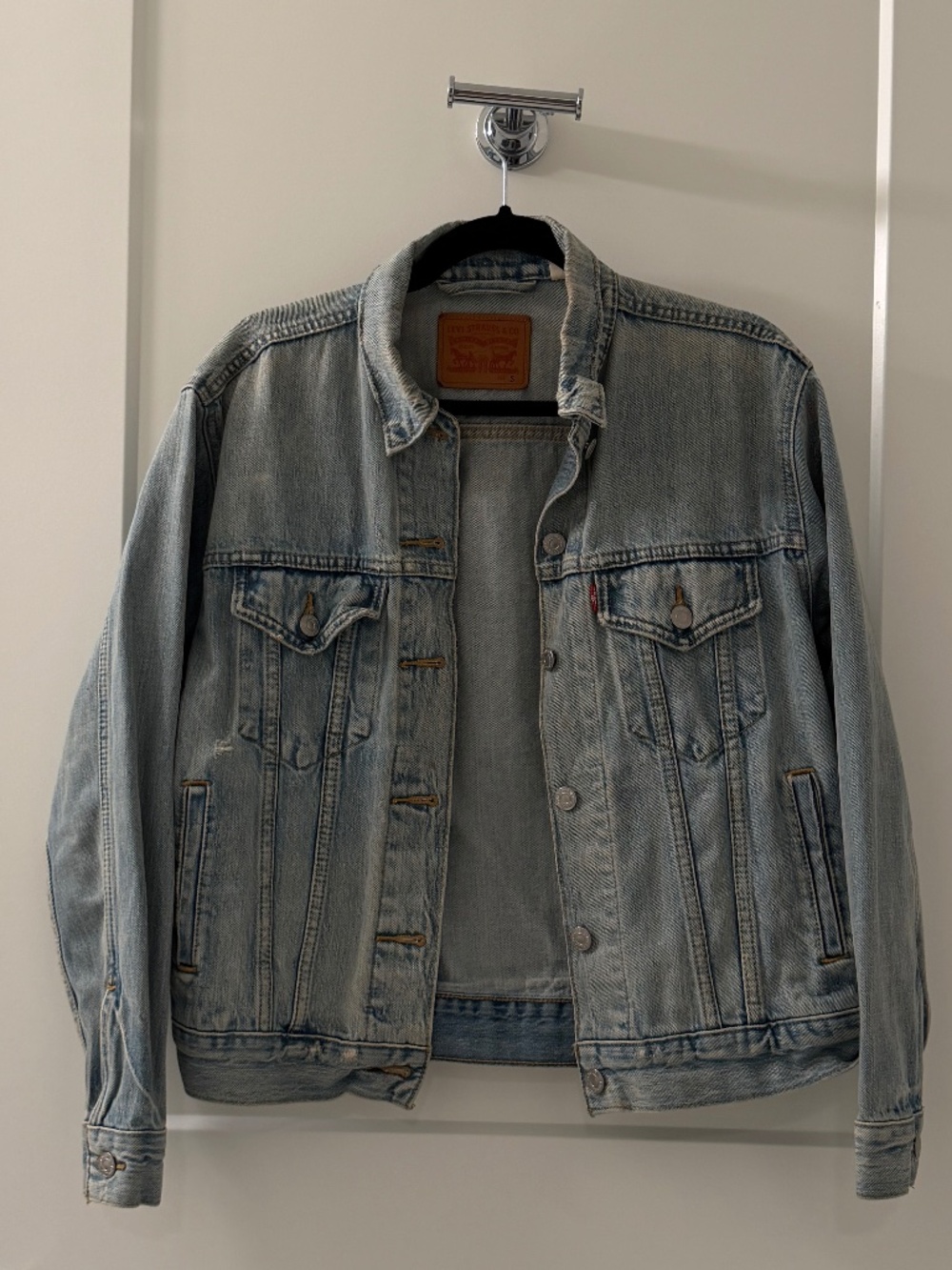 Vintage Levi's Denim Trucker Jacket – Light Blue Wash